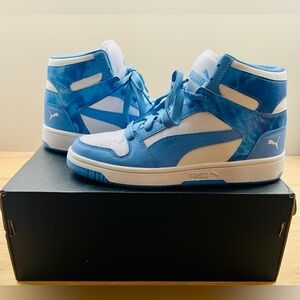 PUMA Rebound Layup High-Top Sneakers – Size 6 Youth